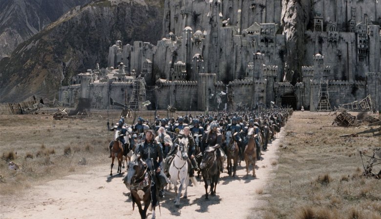 Képkocka a Gyűrűk ura: A király visszatér című 2003-ban megjelent film bővített változatából, amit a rajongók előszeretettel néznek újra időnként •  Fotó: New Line Cinema