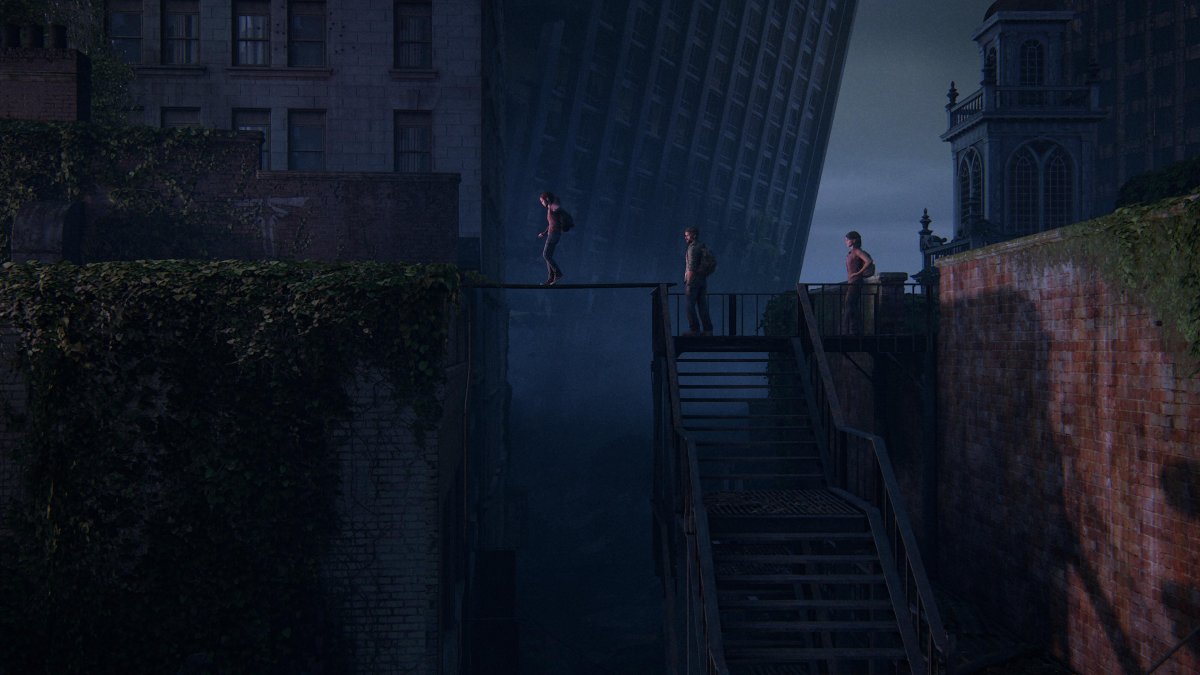 A Playstation 5-re újradolgozott játék egyik képkockája, amit a sorozat készítői hűen átvettek az adaptációban •  Fotó: The Last of Us/Képernyőfotó