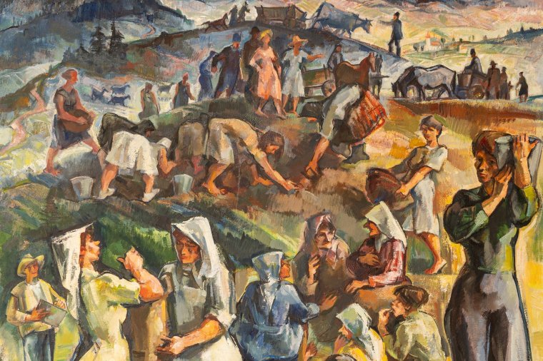 Múzeumi sztorik: a pityókaszedés mint ihletforrás
