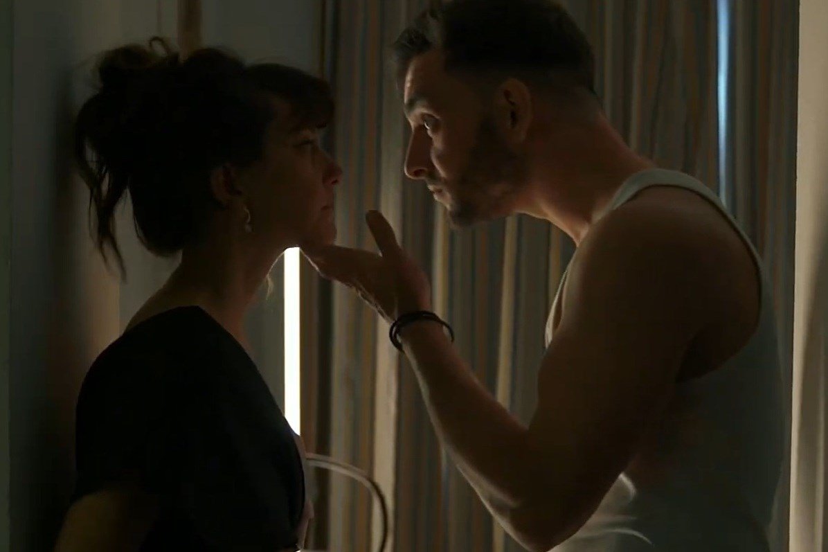 Képkocka a Mindig te című filmből (Kiss Bora és Rózsa László) •  Fotó: Forrás: Simó Franciska