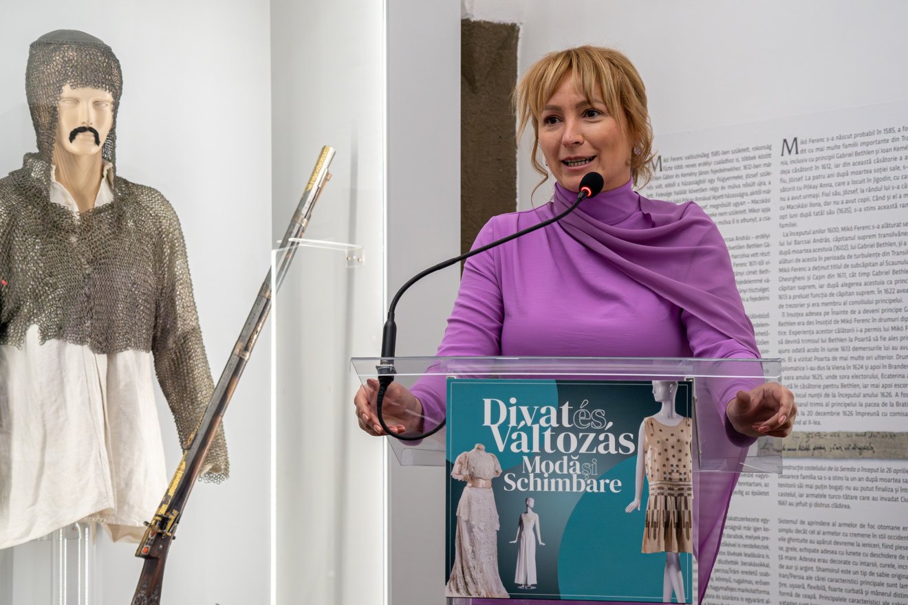 Karda-Markaly Aranka, a Csíki Székely Múzeum igazgatója •  Fotó: Gegő Imre / Csíki Székely Múzeum