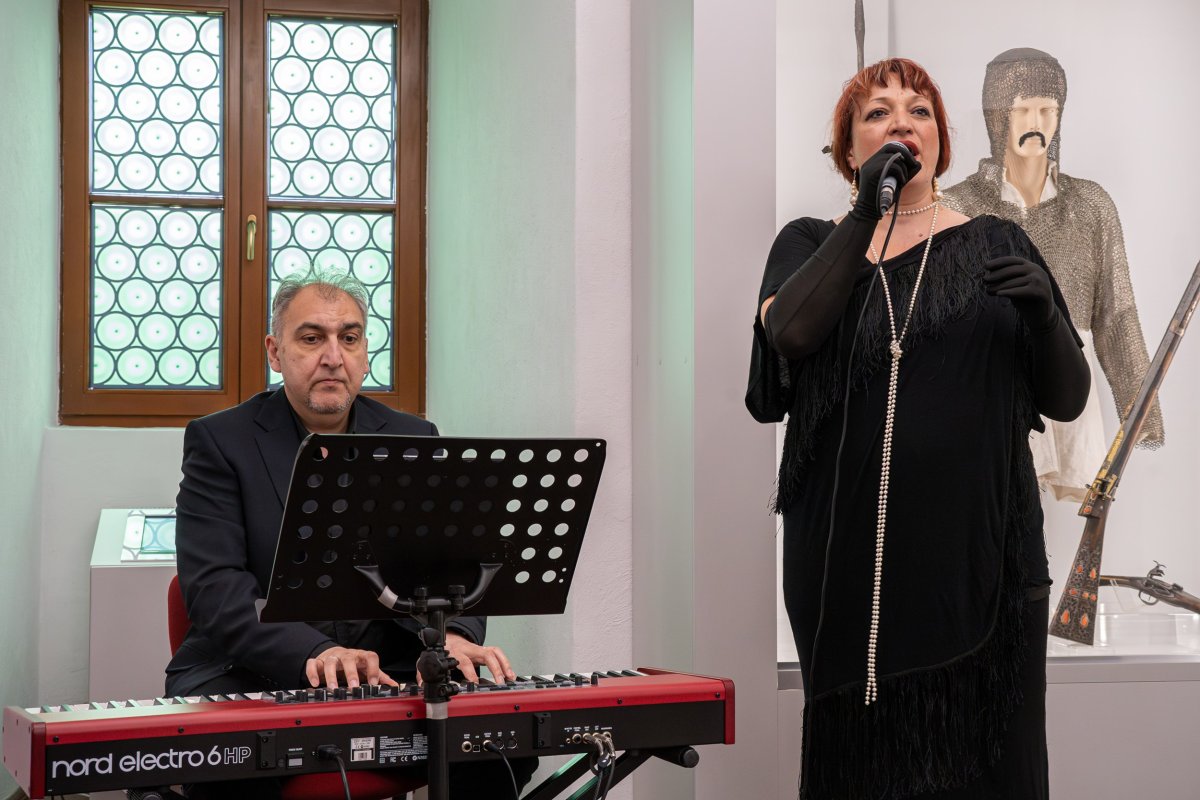 Ráduj Gábor és Szilágyi Nóra •  Fotó: Gegő Imre / Csíki Székely Múzeum