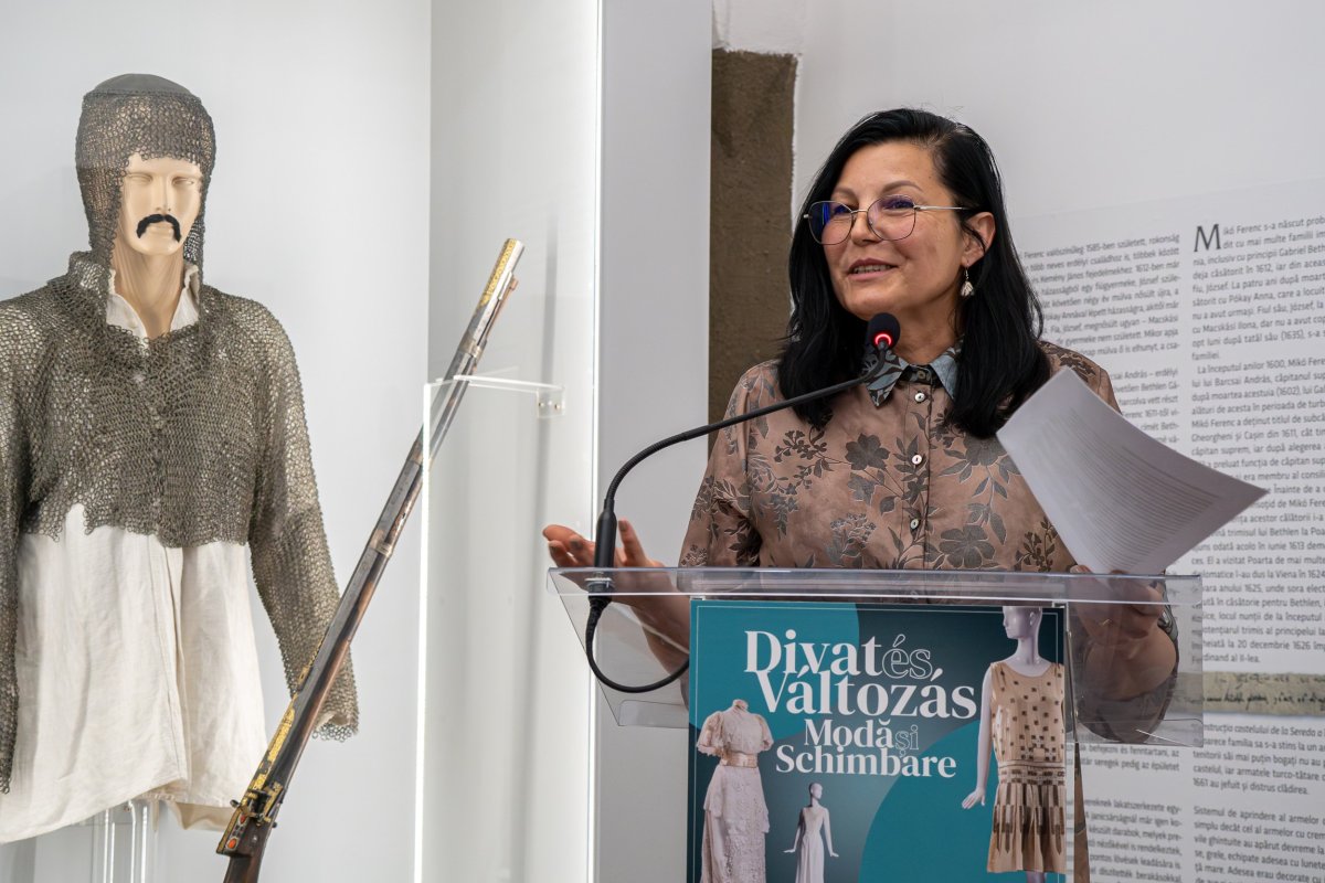 Sógor Enikő, Csíkszereda alpolgármestere •  Fotó: Gegő Imre / Csíki Székely Múzeum