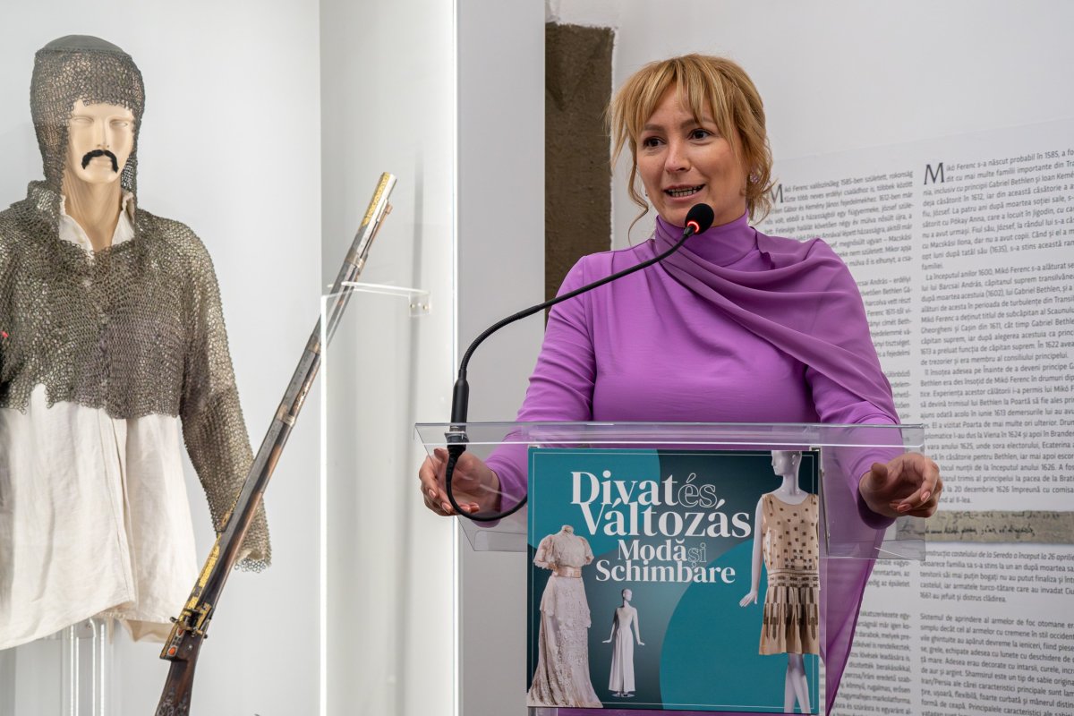 Karda-Markaly Aranka, a Csíki Székely Múzeum igazgatója •  Fotó: Gegő Imre / Csíki Székely Múzeum