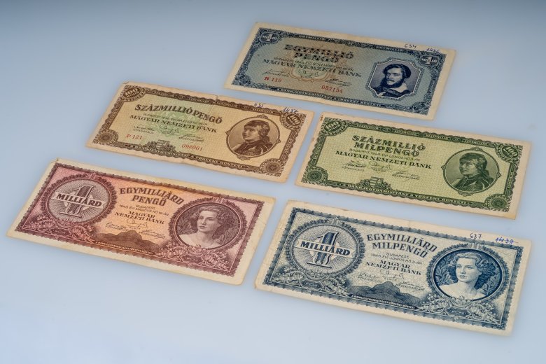 bankjegy, múzeum, hónap tárgya, Csíkszereda, szeptember, hiperinfláció