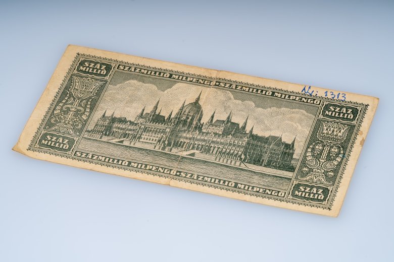 bankjegy, múzeum, hónap tárgya, Csíkszereda, szeptember, hiperinfláció