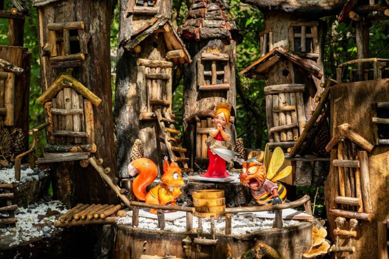 Terpék falucskája, Szejkefürdő, Bogárpark,Mini Erdély Park, Csipike, Fodor Sándor, Fazakas Szabolcs