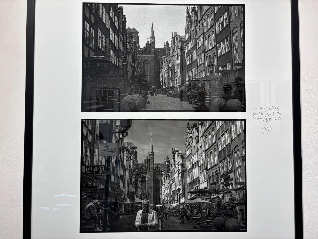 Szentes Zágon, kiállítás, Új Kriterion Galéria, Szentes Lajos, Gdansk, Gdansk 50 Photo Remake Project