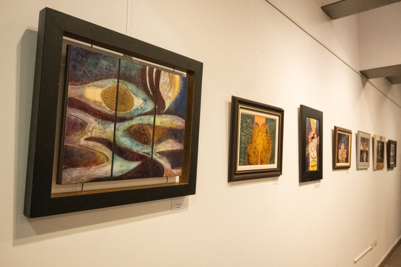 Elekes Gyula, tűzzománc, kiállítás, Quo vadis?