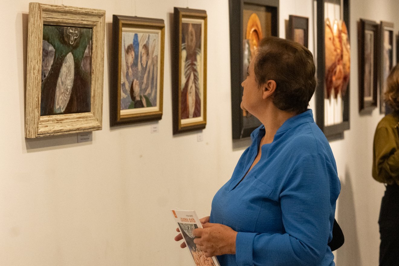 Elekes Gyula, tűzzománc, kiállítás, Quo vadis?