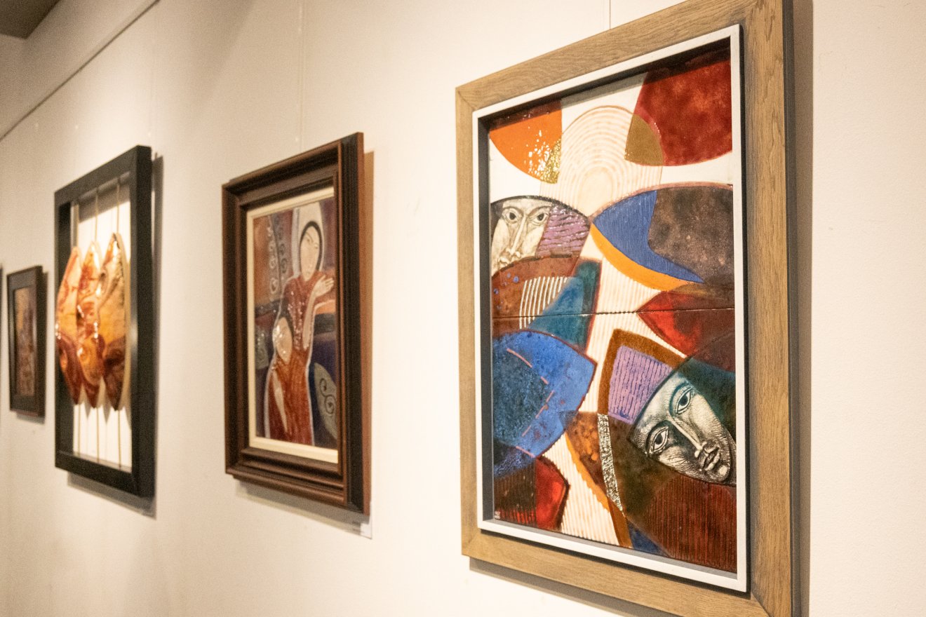 Elekes Gyula, tűzzománc, kiállítás, Quo vadis?