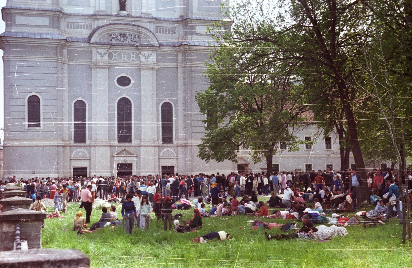 Pünkösd 1988-ban •  Fotó: Fortepan / tm