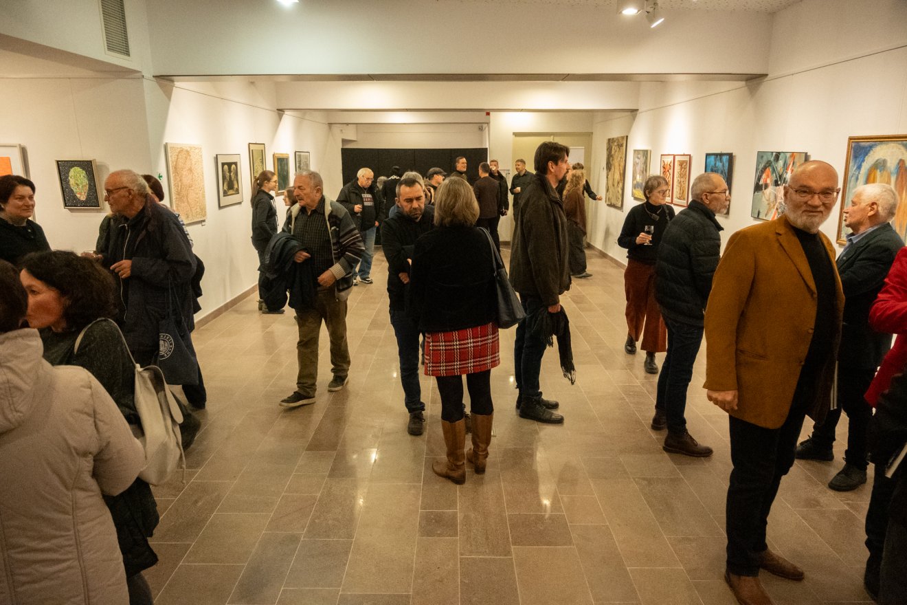 őszi szalon, Csíki Mozi, kiállítás, képzőművészet, Székedi Ferenc, Romániai Képzőművészeti Szövetség