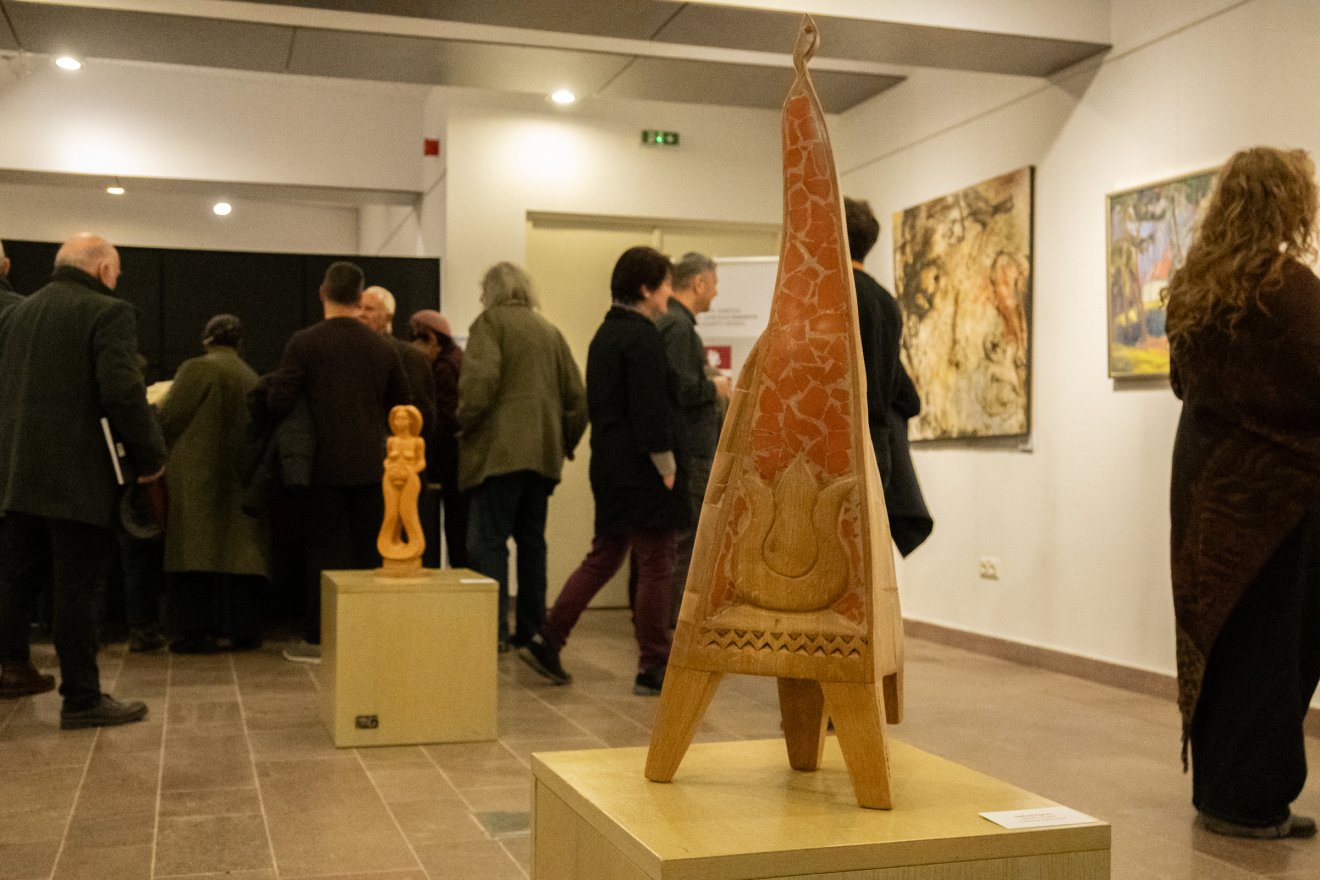 őszi szalon, Csíki Mozi, kiállítás, képzőművészet, Székedi Ferenc, Romániai Képzőművészeti Szövetség