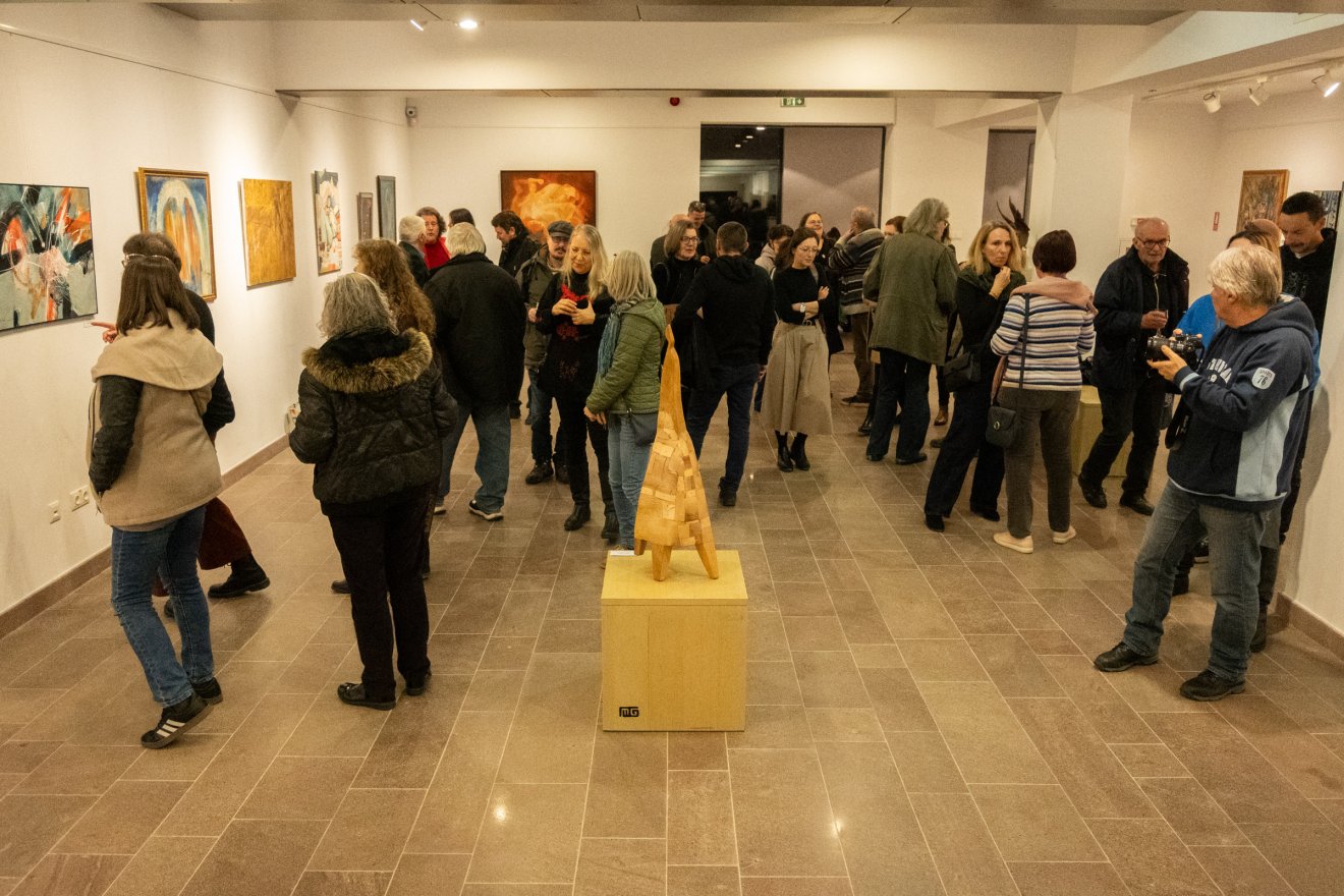 őszi szalon, Csíki Mozi, kiállítás, képzőművészet, Székedi Ferenc, Romániai Képzőművészeti Szövetség