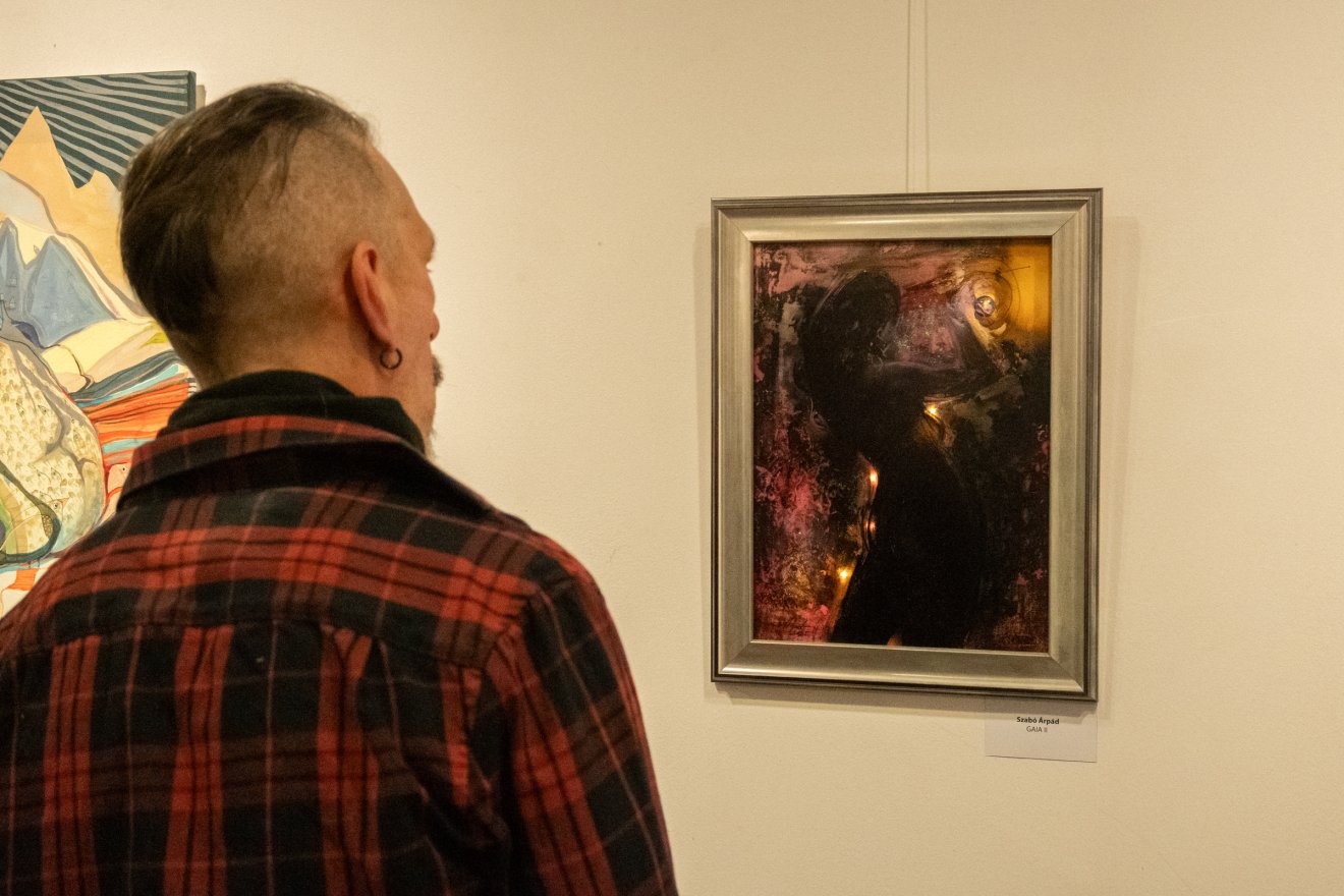 őszi szalon, Csíki Mozi, kiállítás, képzőművészet, Székedi Ferenc, Romániai Képzőművészeti Szövetség