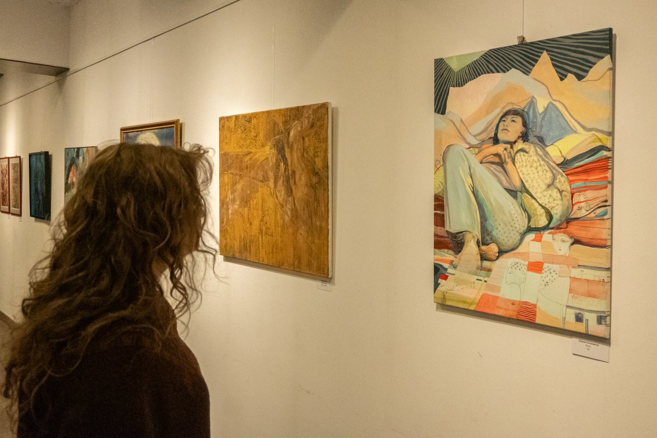 őszi szalon, Csíki Mozi, kiállítás, képzőművészet, Székedi Ferenc, Romániai Képzőművészeti Szövetség