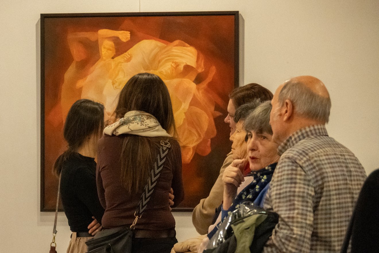 őszi szalon, Csíki Mozi, kiállítás, képzőművészet, Székedi Ferenc, Romániai Képzőművészeti Szövetség