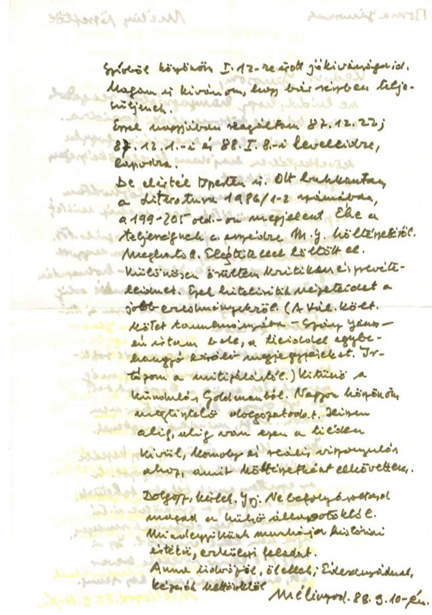 Méliusz József, Borcsa János, irodalom, interjú, emlékezés