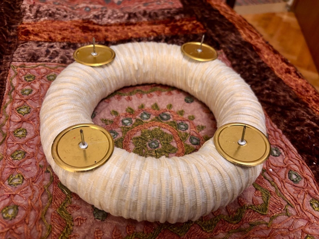 Egy kis előretervezés sosem árt: tartsuk meg a koszorúalapot jövőre &bullet;  Fotó: Nagy Lilla