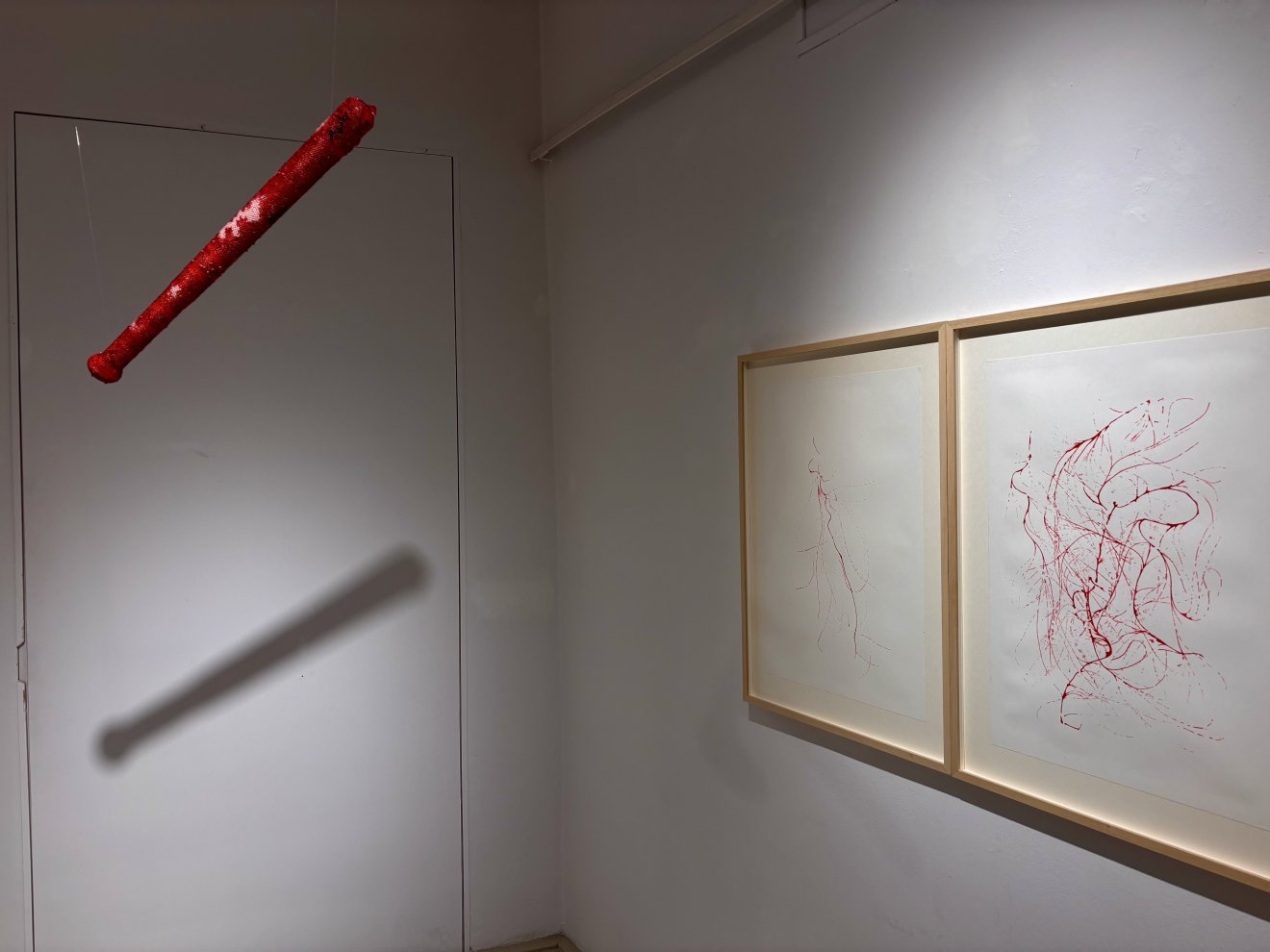 vér, Magdalena Pelmuș, Gendered Blood, fegyver, Törékeny anatómia, Új Kriterion Galéria