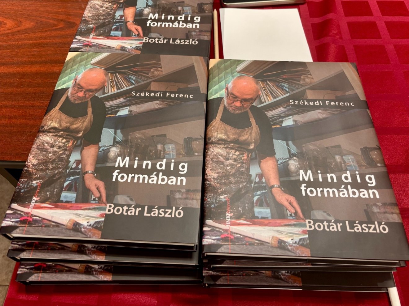 Mindig formában, Botár László, Székedi Ferenc, Sarány István, művészalbum, Hargita Megyei Kulturális Központ