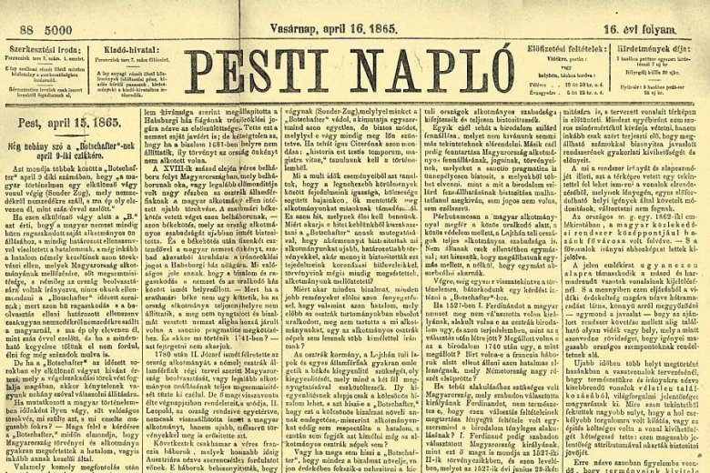 A nemzet húsvétja – Deák Ferenc húsvéti cikke és a feltámadás allegóriája a magyar történelemben