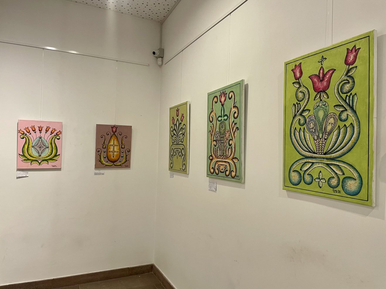 kiállítás, Csíki Mozi, ornamentika, faragott, festett, népi, tanító, Székely-Magyar festett és faragott népi ornamentika, Csiszér Imre