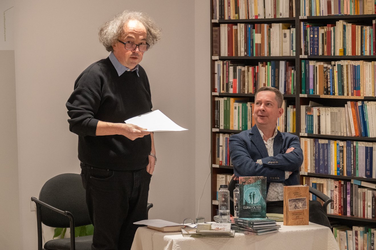 Pokoltó, Szabó Róbert Csaba, Borsodi L. László, regény, bemutató, Hargita Megyei Kulturális Központ