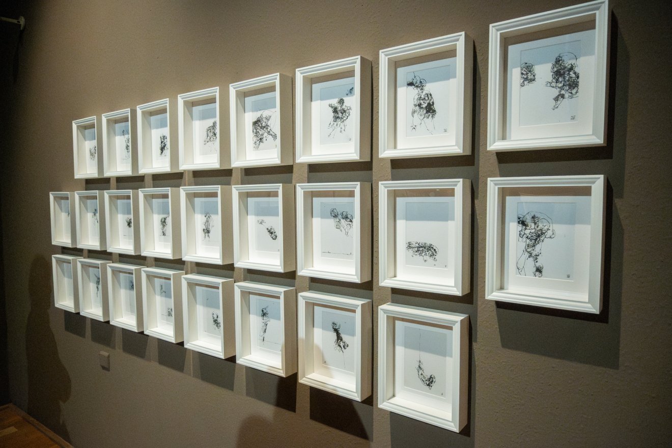 idő, test, kiállítás, L. Simon László, Verebes György, Csíki Székely Múzeum