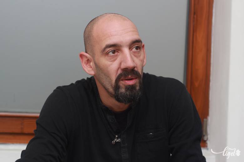 Ciugulitu Csaba szerint mindegy ki milyen nemzetiségű, csak jó ember és rossz ember létezik •  Fotó: Haáz Vince