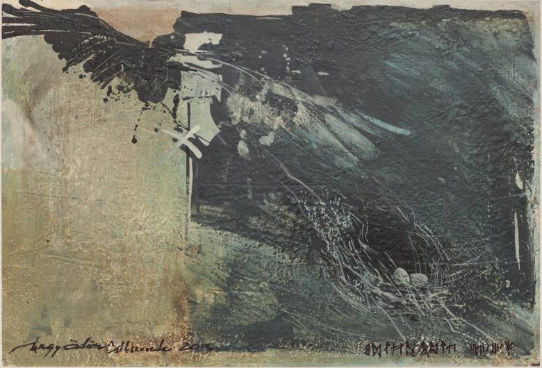 Nagy Ödön: Siculicidium 1764 (vegyes technika, 68x48 cm) 