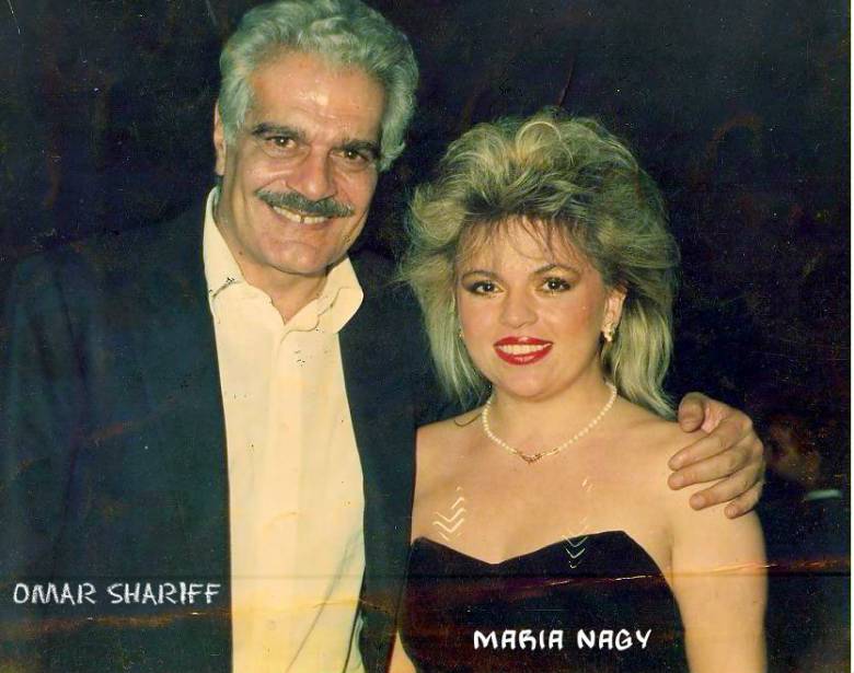 Omar Shariff és Nagy Mária. Ma is megvan az a bizonyos medál 