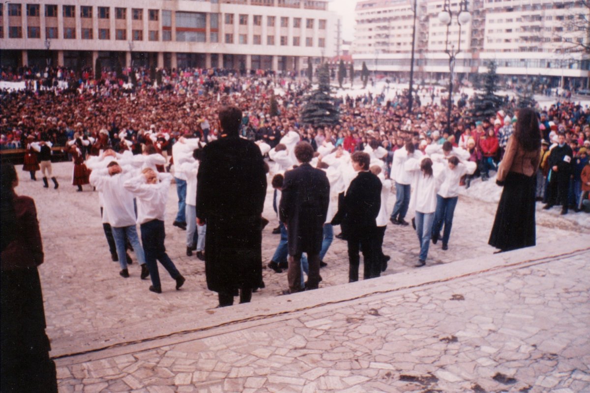Pedig már 1996-ot írtunk, kevés színes felvétel maradt fenn az eseményről 