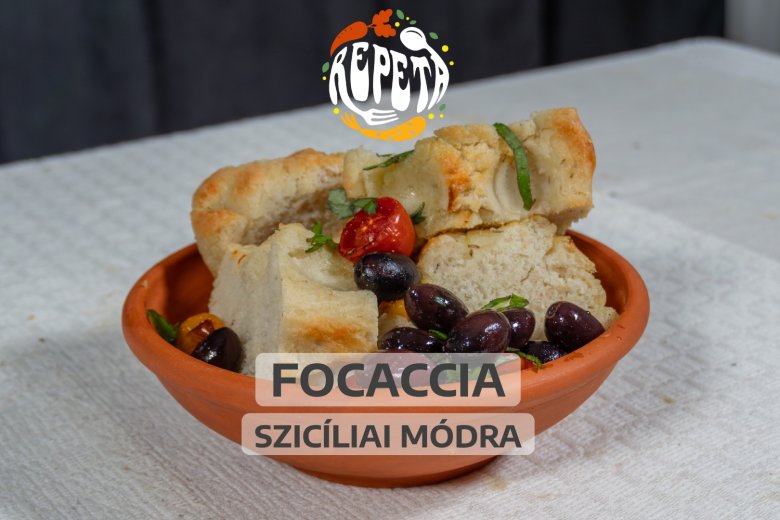 Focaccia szicíliai módra – videó