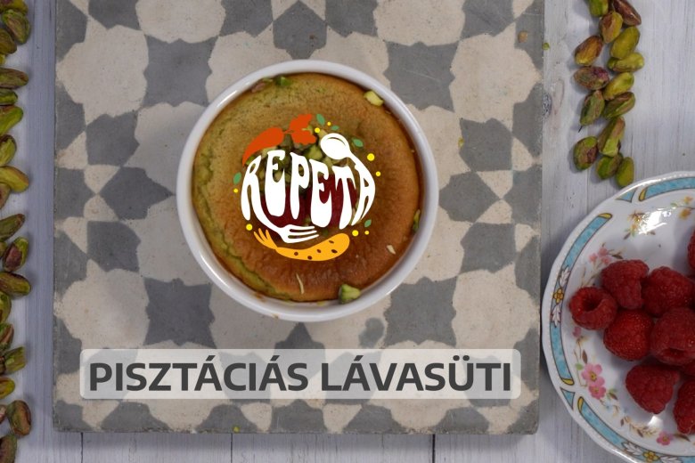 Pisztáciás lávasüti