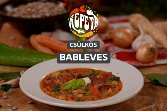 Csülkös bableves – videó