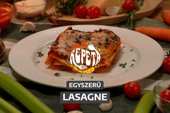 Egyszerű lasagne – videó