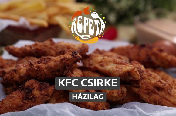 KFC csirke házilag – videó