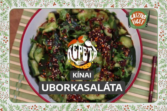 Kínai uborkasaláta – videó