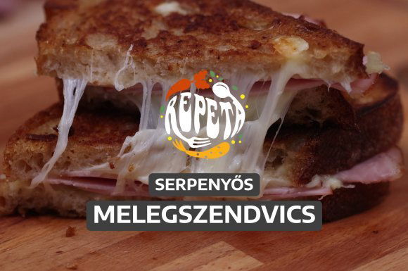 Serpenyős melegszendvics – videó