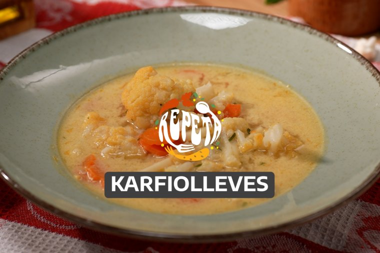 Karfiolleves – videó