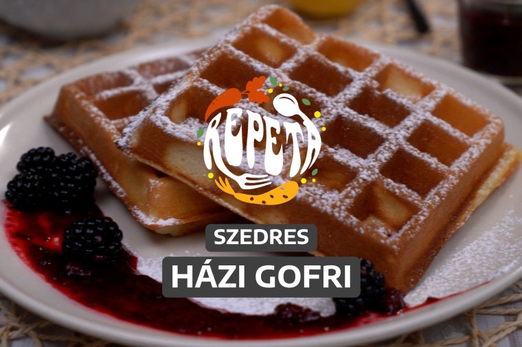 Szedres házi gofri – videó