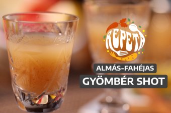 Almás-fahéjas gyömbér shot – videó
