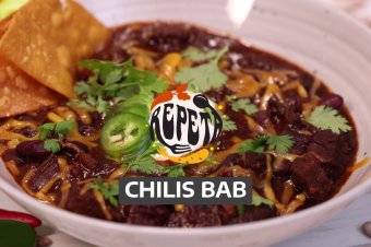 Chilis bab – videó