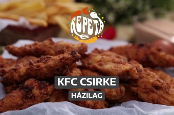 KFC csirke házilag – videó
