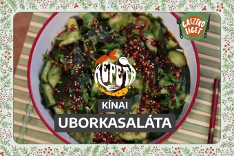 Kínai uborkasaláta – videó