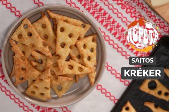 Sajtos kréker – videó