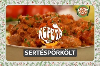 Sertéspörkölt – videó