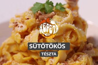 Sütőtökös tészta – videó